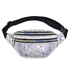 Reflective Steam Punk Leg Bag Women's Waist Pouch
