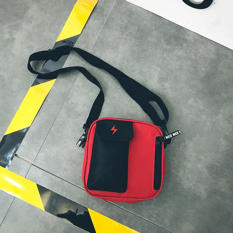 Men Streetwear Outdoor Sports Waist Bag Military Climbing Shoulder Bag