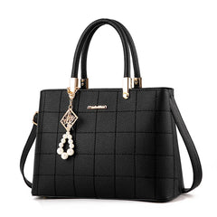 Women's PU Leather Handbags Big Capacity Euro Lady Shoulder Bags