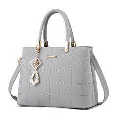 Women's PU Leather Handbags Big Capacity Euro Lady Shoulder Bags