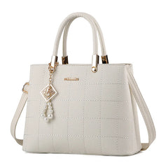 Women's PU Leather Handbags Big Capacity Euro Lady Shoulder Bags