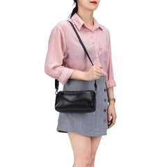 Women Leather Shoulder Bag Small Handbag Casual Lady Crossbody Bag