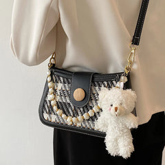 Women's Messenger Bag Small Square All-Match Shoulder Underarm Bag