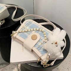Women's Messenger Bag Small Square All-Match Shoulder Underarm Bag