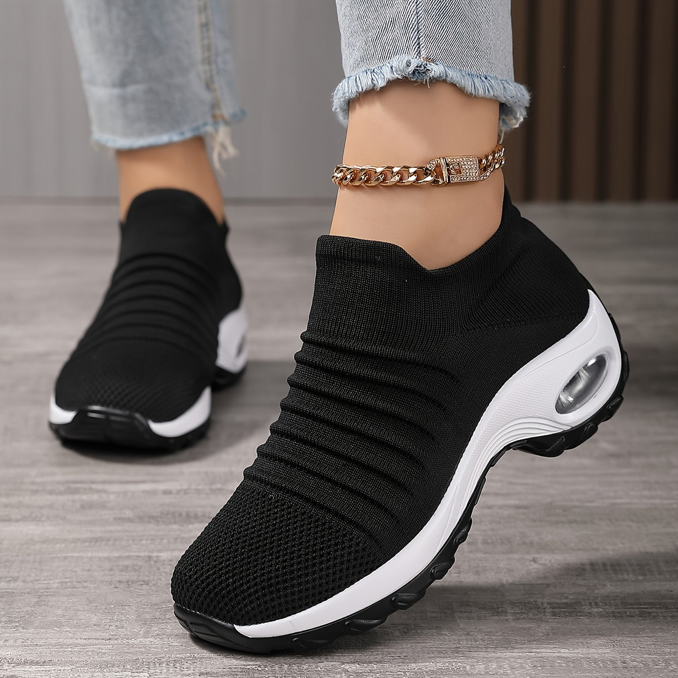 Women's Air Cushion Platform Walking Shoes