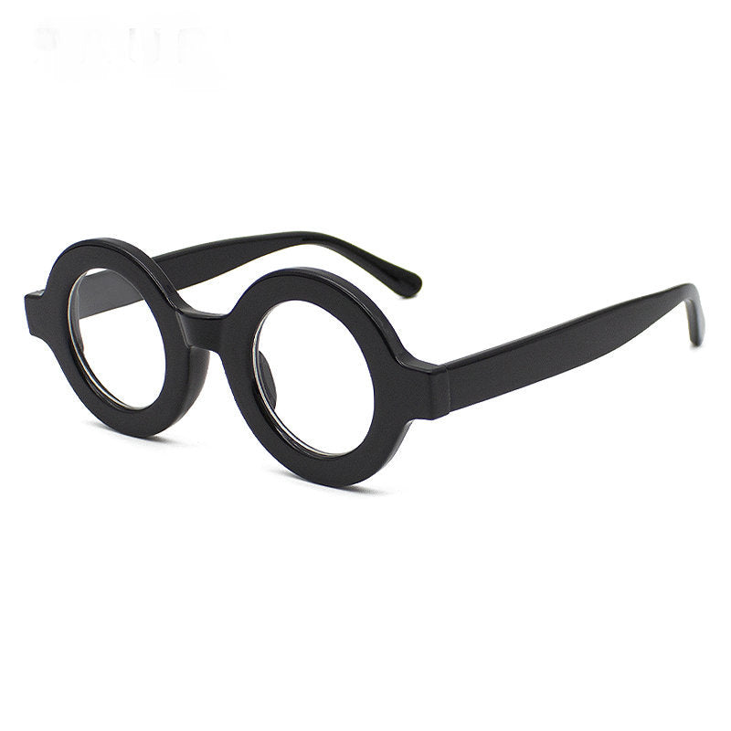 Vintage Round Light Blocking Glasses for Women