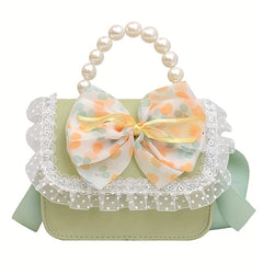 Mini Crossbody Bag Lace Handbag for Girls