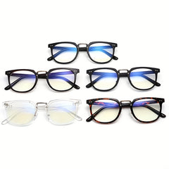 Men's Anti Light Reading Glasses Business Casual Eyeglasses
