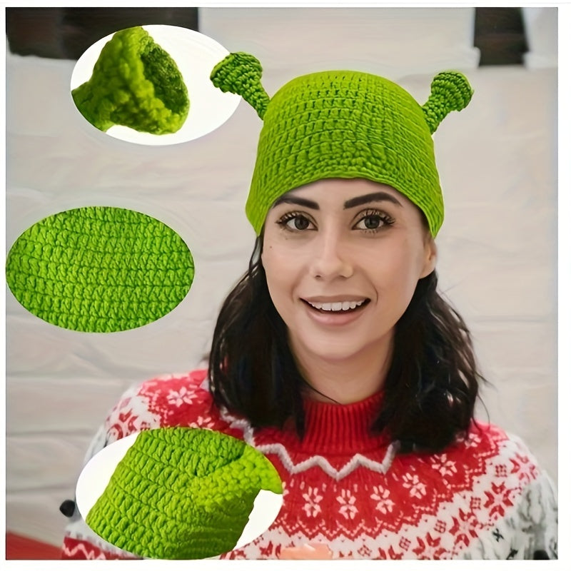 Funny Monster Ear Winter Knit Hat