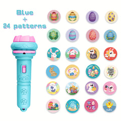 Easter Projection Purple Bunny Egg Novelty Toy