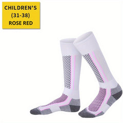 Kids' Thermal Ski Socks Winter Warm Crew Boot Socks