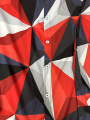 Geometric Pattern Men s Long Sleeve Shirt Spring Fall Outdoor