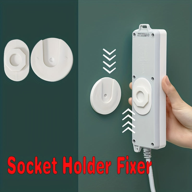 Adhesive Socket Holder for Home & Office