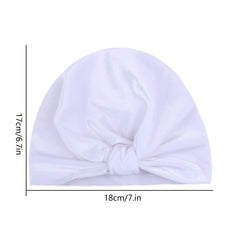 Tie Dye Velvet Baby Headscarf Cap for All Seasons
