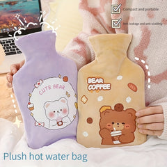 Large Capacity Plush Hot Water Bag for Camping
