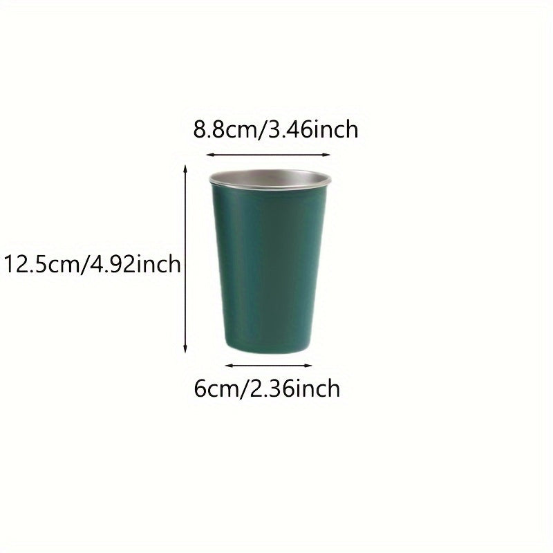 500ml Stainless Steel Beer Cup for Outdoor Camping