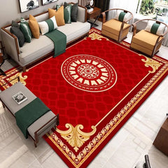 Soft Oriental Floral Area Rug Non Slip TPR Base