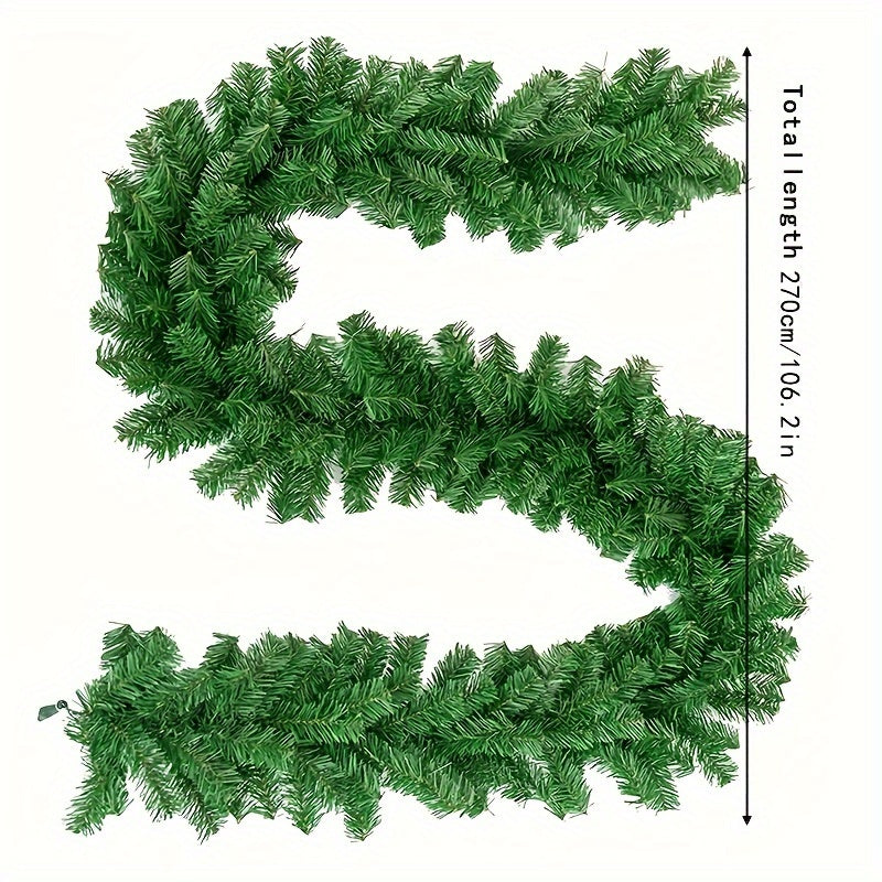 Christmas Rattan 269 24 Cm Tree Wreath Decoration Holiday
