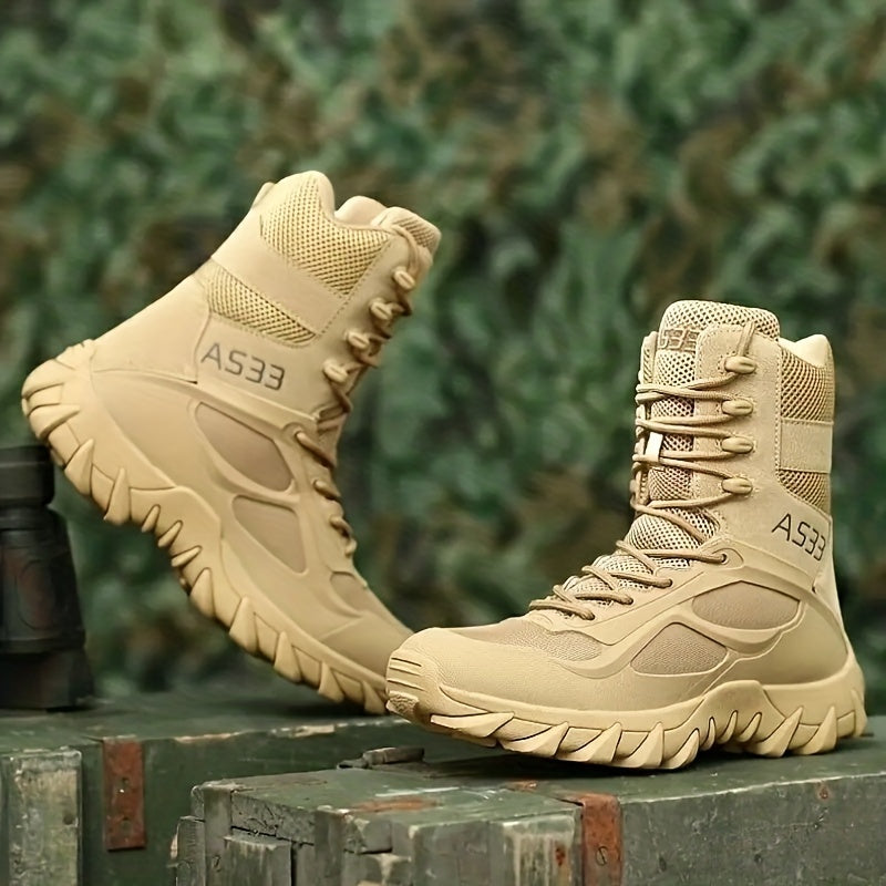 Men's Tactical Combat Boots - Outdoor Hiking Trekking