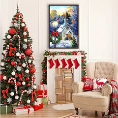 DIY Christmas Diamond Painting Home Decor Hanging Painting