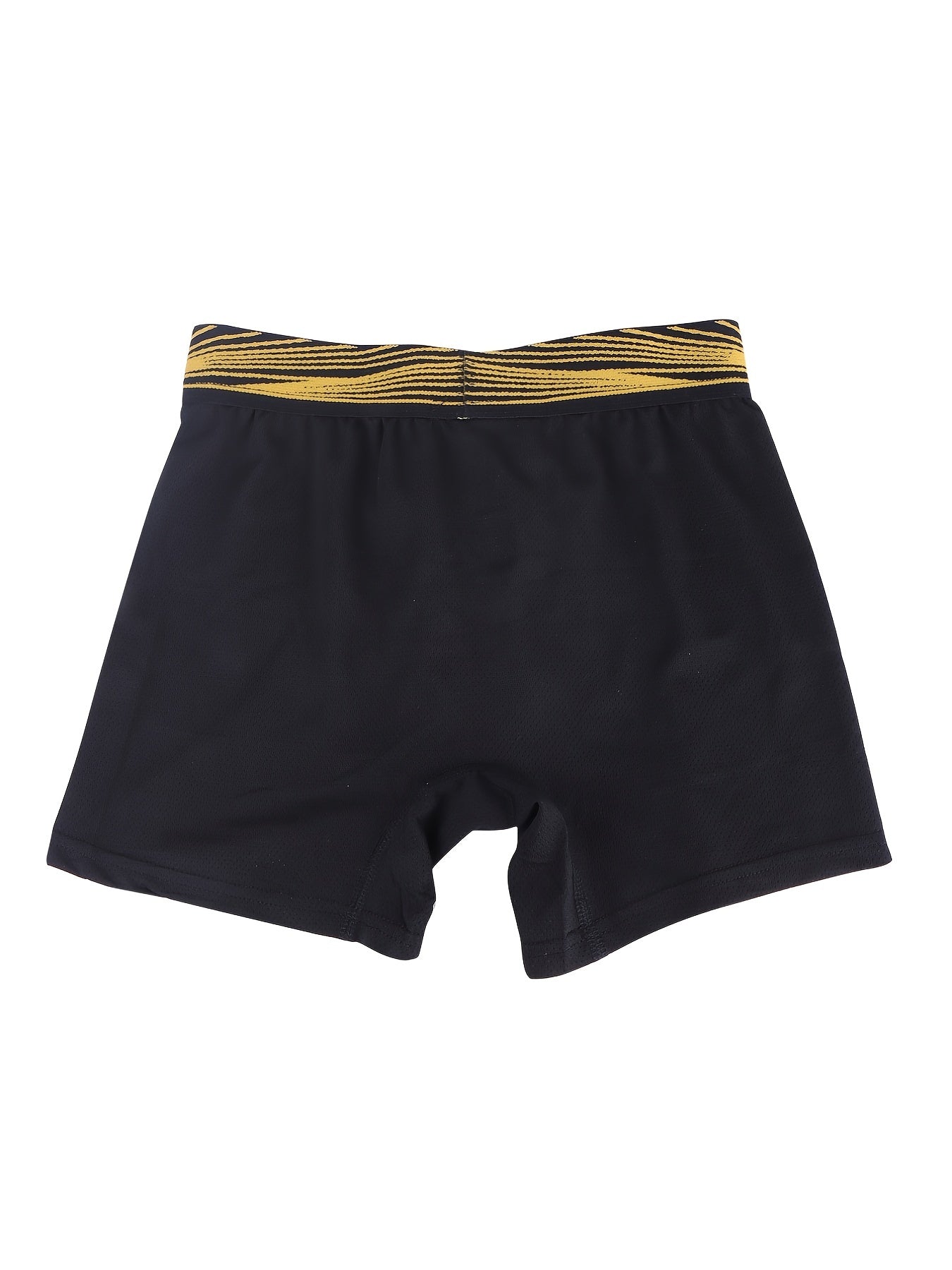 5pcs Boys Casual Boxers Mesh Quick Dry Breathable Underwear