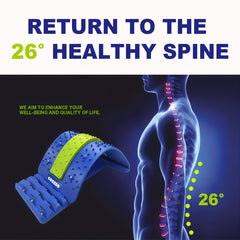 Adjustable Back Stretcher Yoga Massage Board Spine Corrector