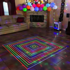 Whaline 6 Colors Neon Gaffer Cloth Tape UV Blacklight Glow