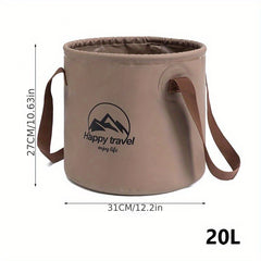 Portable Collapsible Fishing Bucket for Camping Hiking