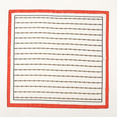 Print Scarf Bandana Womens Silk Head Scarf Casual Square Turban Hankerchief