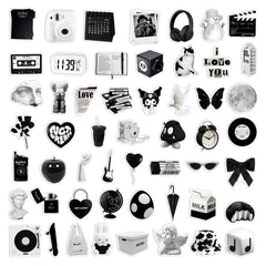 50pcs Stickers & Variety Vinyl Decals Laptop Car Motorcycle Bicycle & More