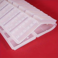 Silicone Dominoes Game Toy Making Mold Epoxy Resin Casting Mold Craft DIY Mould