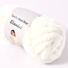 24 Yards Chunky Chenille Yarn for Knitting DIY Blanket Cushion Home Decor
