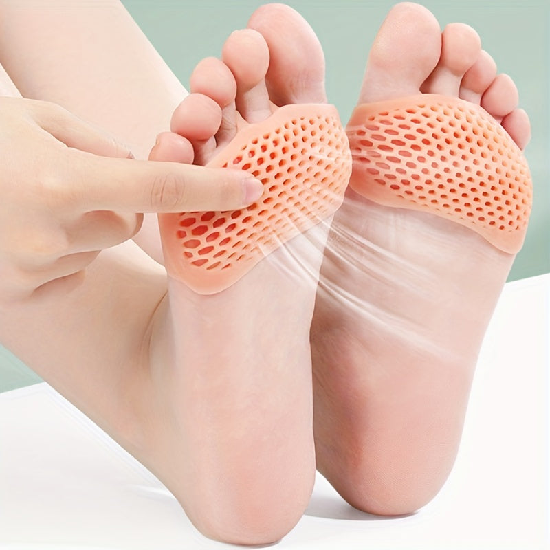 Silicone Half Insole Female Foot Pad Non-slip Shock Absorption
