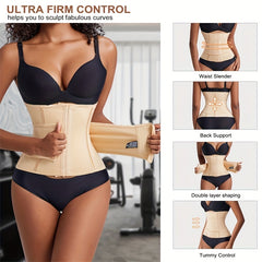Tummy Control Waist Trainer Slim Girdle Belt Cincher