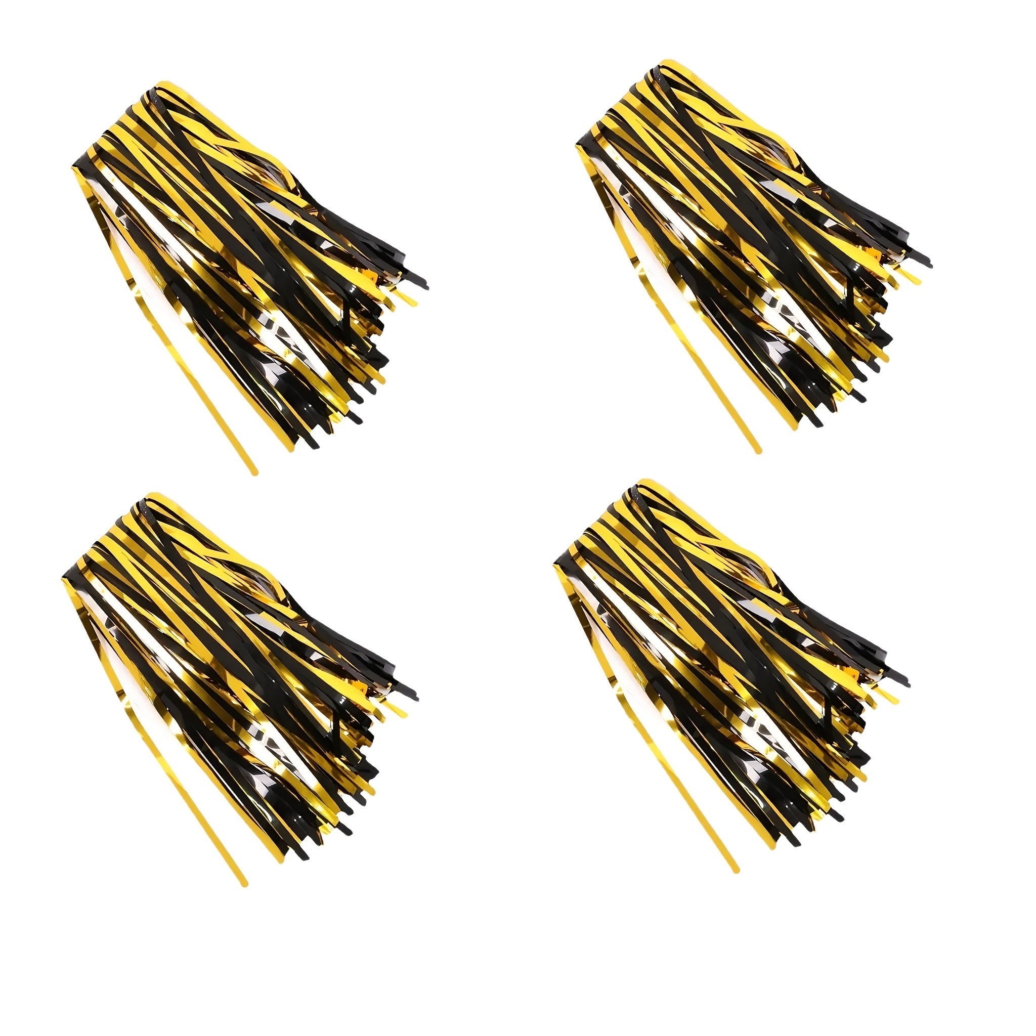2M 18 Stripes Golden Foil Curtain Party Decor