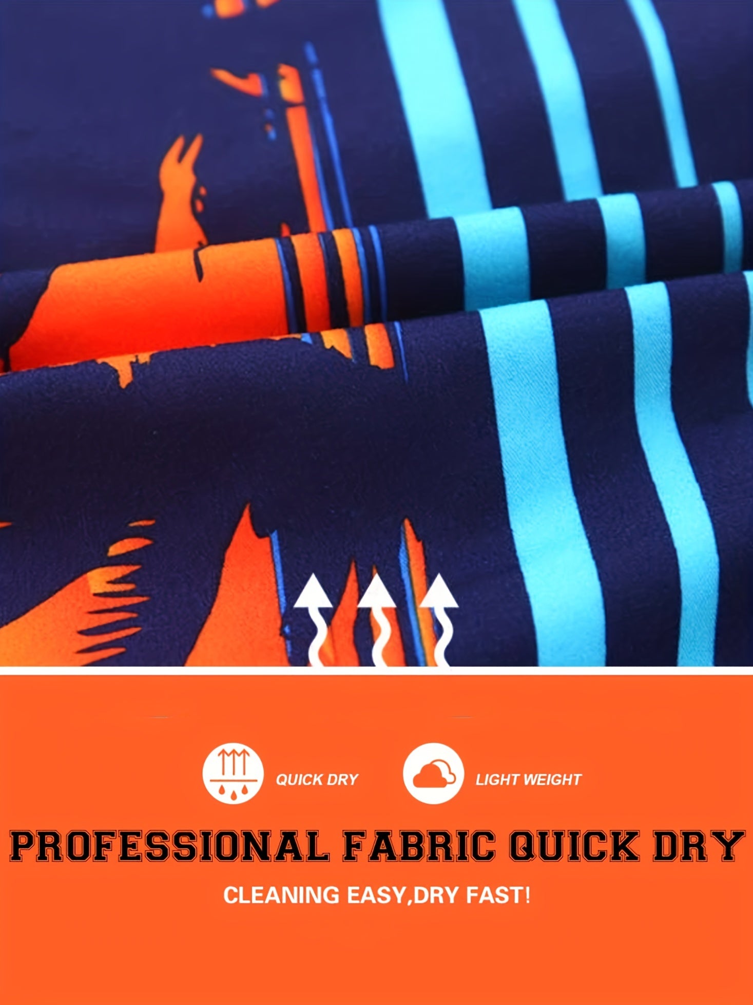 Men's Palm Tree Graphic Shorts Quick Dry Moisture Wicking