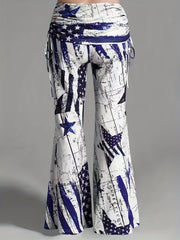 Flare Leg High Waist Pants for Women