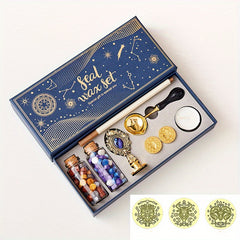 12 Constellation Fire Paint Seal Creative Starry Sky Wax Set