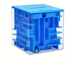 3D Maze Piggy Bank Coin Bank Money Saving Jar Gift