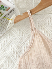 Girls' V-Neck Button Cami Dress