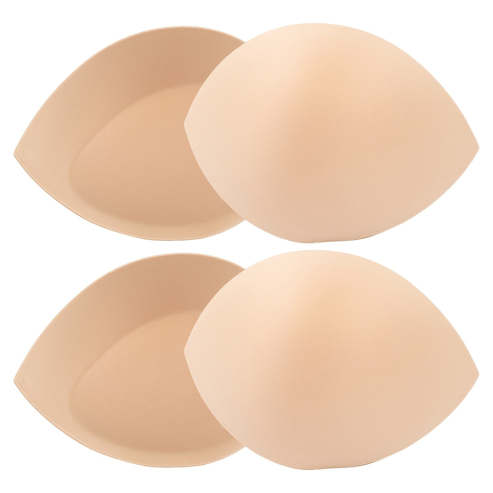 2 Pairs Reusable Bra Insert Pads Soft Anti-convex Enhancer