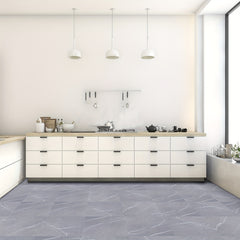 10pcs Peel & Stick Waterproof Floor Tiles for Kitchen Bathroom Living Room