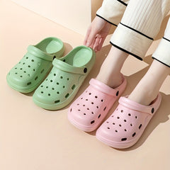 Men's Casual Clog Sandals, Breathable Design