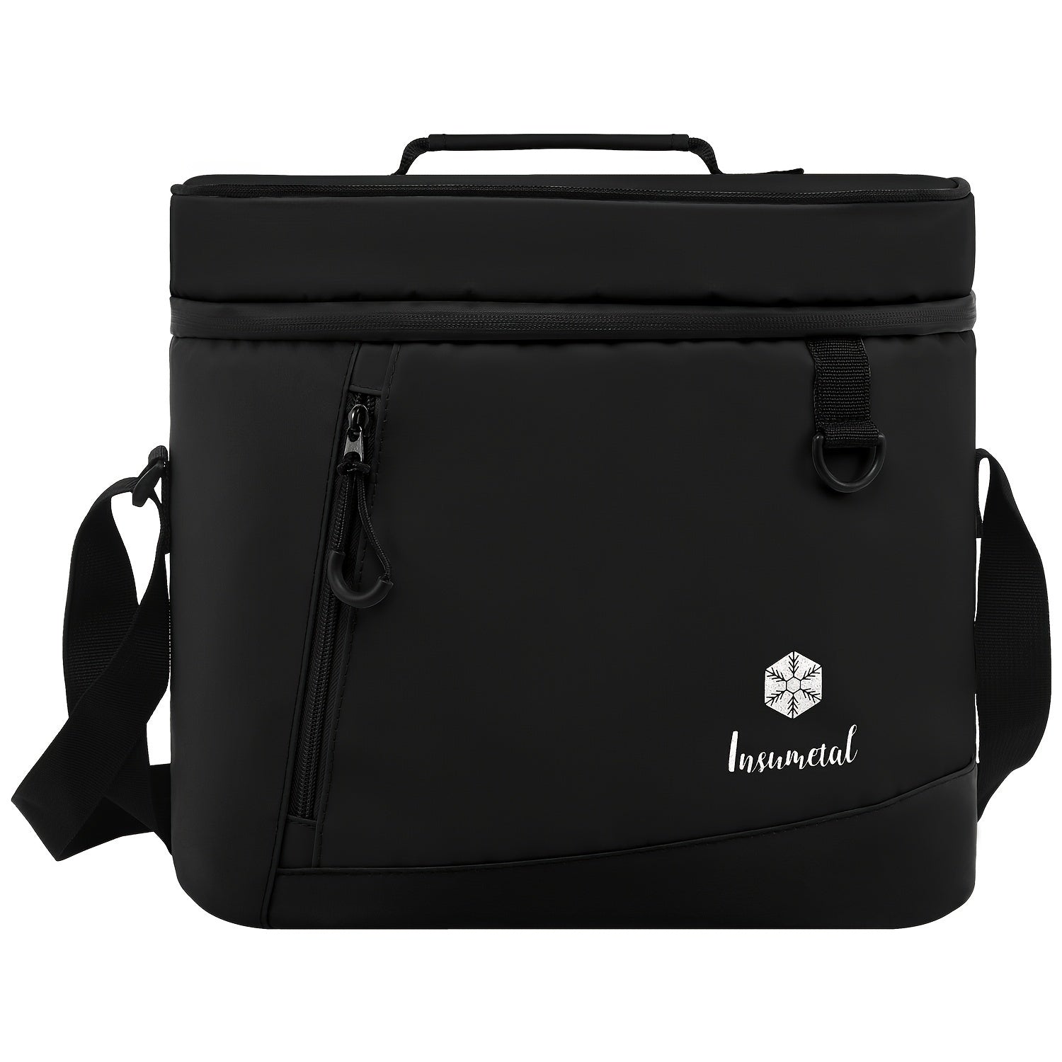 Waterproof Insulated Camping Cooler Bag with Handle and Shoulder Strap