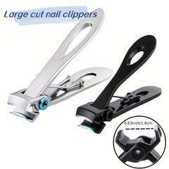 Stainless Steel Large Nail Clippers For Thick Nails Finger Nail Cutter