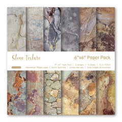 12pcs Vintage Flower Pattern Paper 6 6in DIY Scrapbook Material