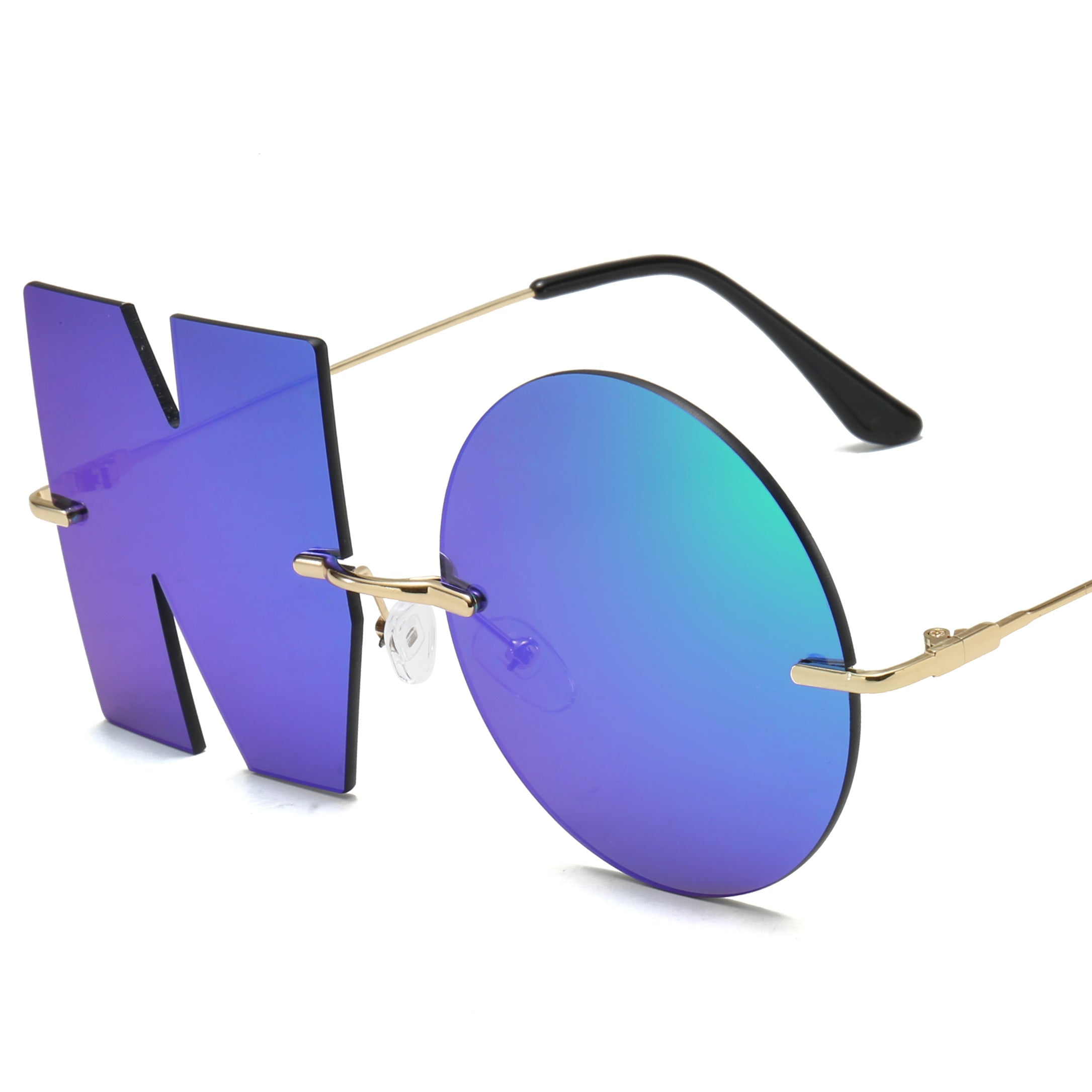 Stylish Metal Legs Men's Glasses for Daily, Travel, Party