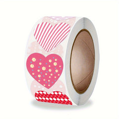 500pcs Love Heart Sticker Seal Labels for Craft Birthday Party Gift Packaging