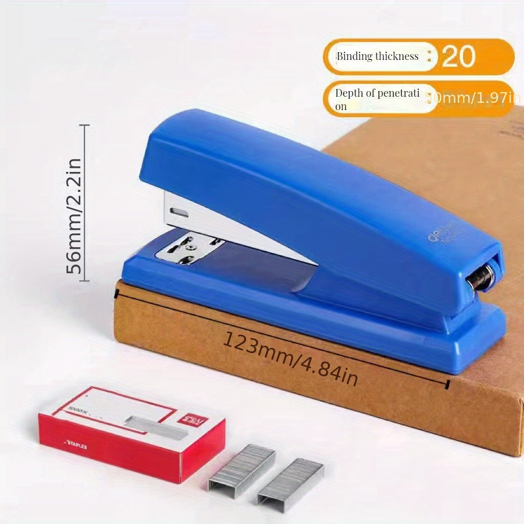 Rotating Student Office Stapler Set with 12 Nails