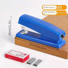 Rotating Student Office Stapler Set with 12 Nails
